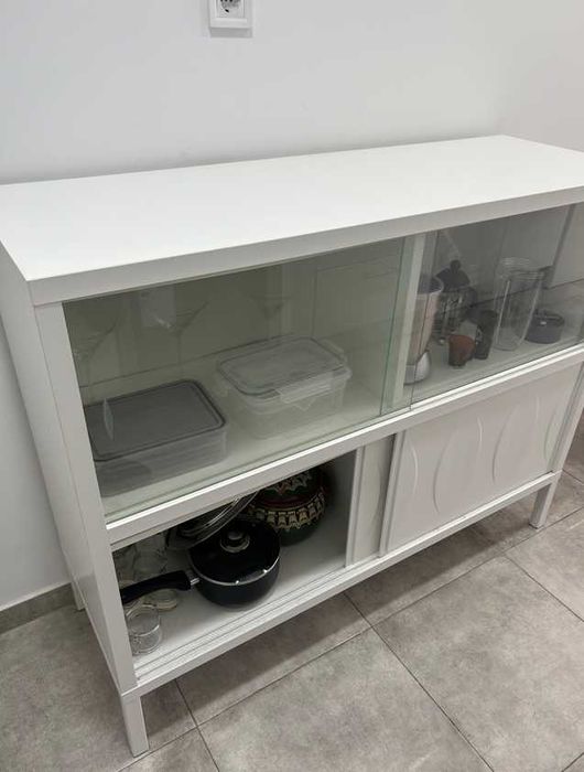 Armário IKEA KALKNÄS — Branco, 121x43x98