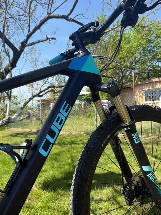 Cube Access Pro Womens Mountain Bike - Carbon/Mint