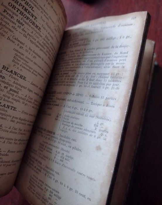 Formulaire Pratique Thérapeutique et de Pharmaolog 1901