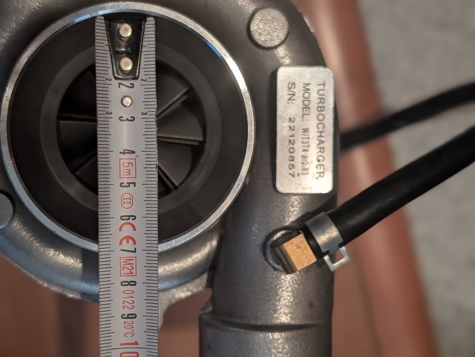 Vendo turbo GRANDE NOVO  geometria fixa 60 euros