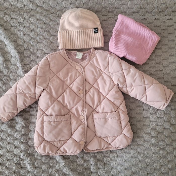 Куртка hm 86 розмір, шапка 46-48 розмір, хомут