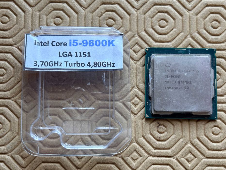 Processador intel core i5-9600K 9ªGeraçâo Socket 1151
