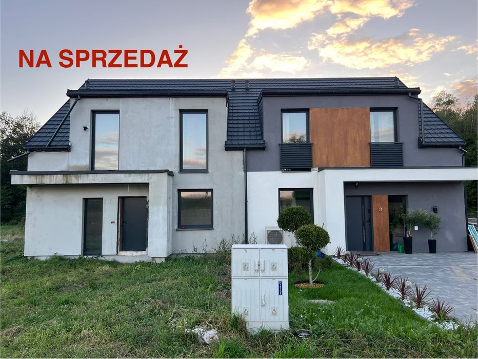 Dom w zabudowie bliźniaczej Zawady gm. Łomża