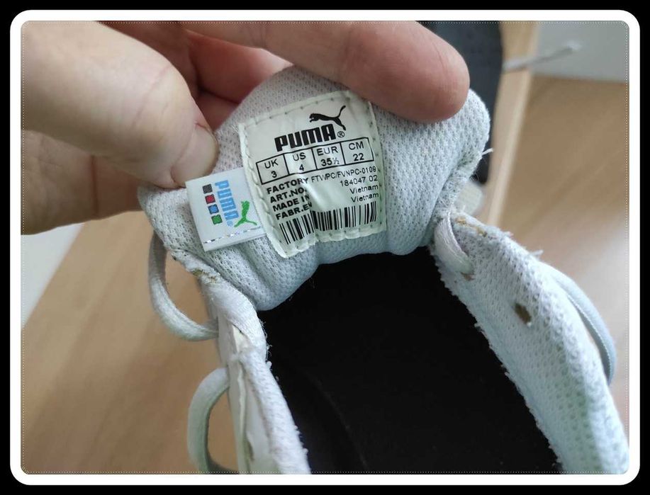 Buty sportowe Puma 22 cm bardzo lekkie 35,5