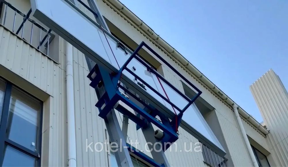 Послуги драбинного підйомника для сонячних панелей/буд. матеріалів