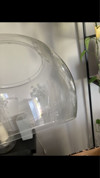 Dwa żyrandole lampy szkło kryształki glamour Ozcan