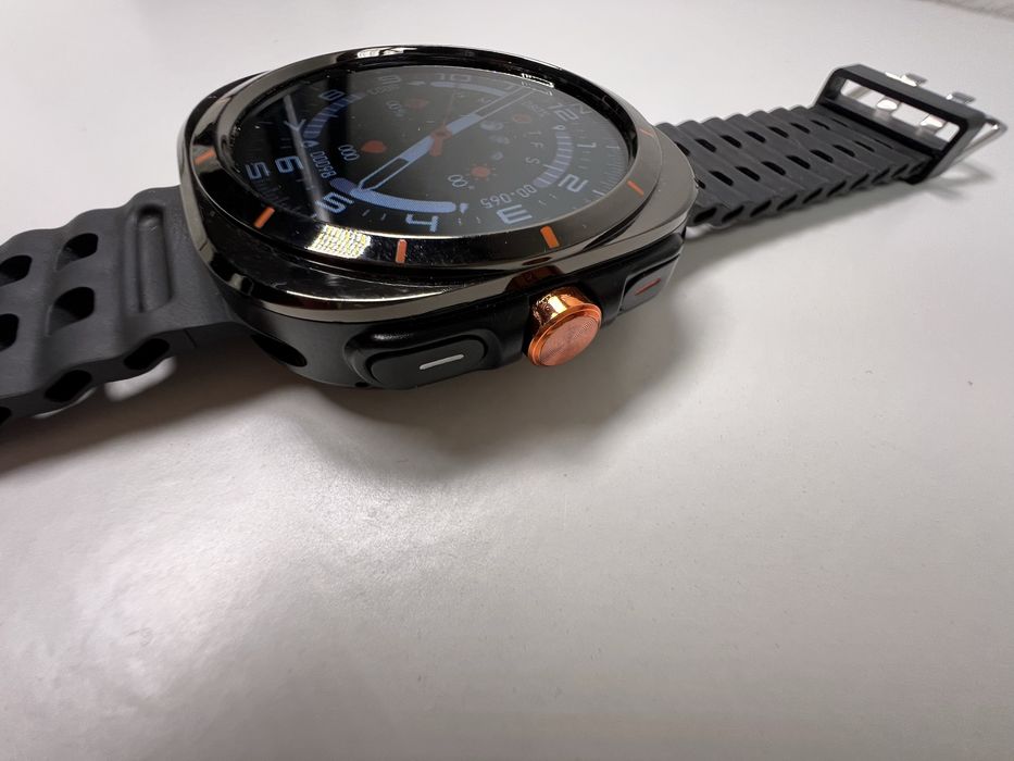 Smartwatch Laxasfit GT7 Ultra – Como Novo, Excelente Autonomia