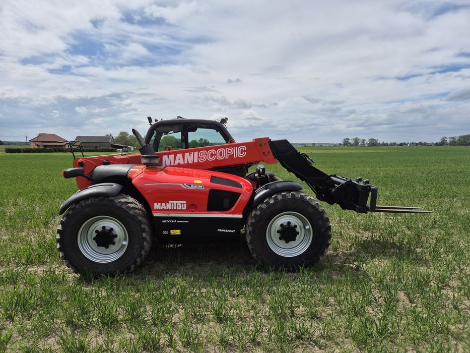 Ładowarka Teleskopowa Manitou MLT 634-120 LSU Powershift!! 2009 ROK! Pierwszy właściciel!!