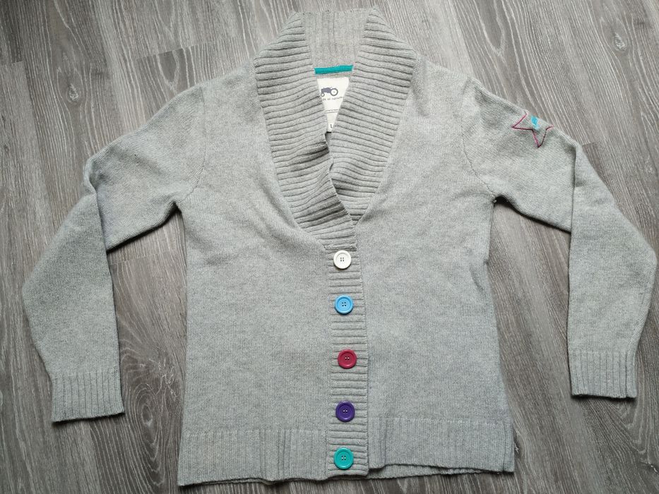 Sweter r L 80% wełna jagniątka