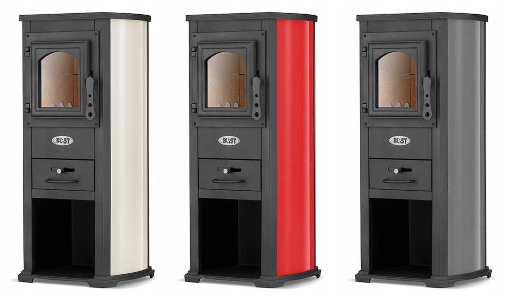 Piec stalowy koza kominek KLASIK LUXX 7 kW BLIST wysyłka