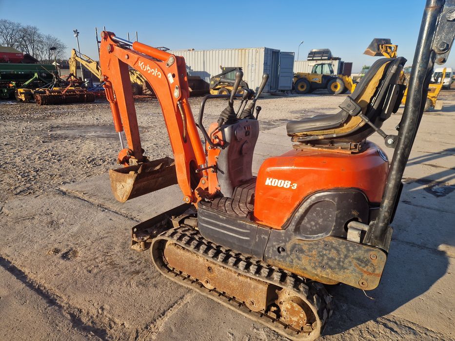 Koparka Kubota U10-3 Minikoparka Kubota K008-3 nie JCB