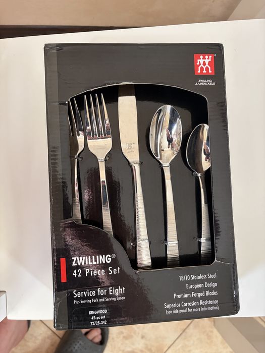 Zwilling столовий набір вилки ложкі ножі Німеччина