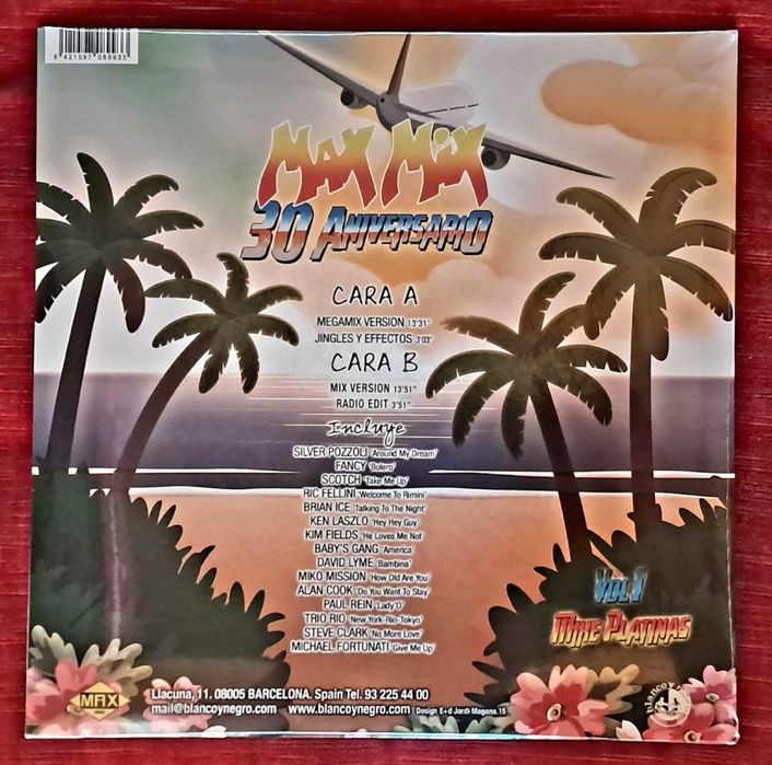 Max Mix 30 Aniversario Vol.1 (VINYL) Unikat