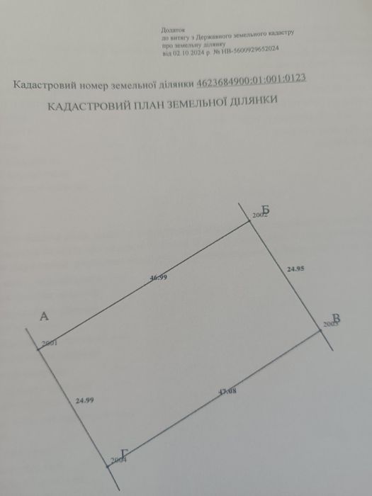 Продам земельну ділянку