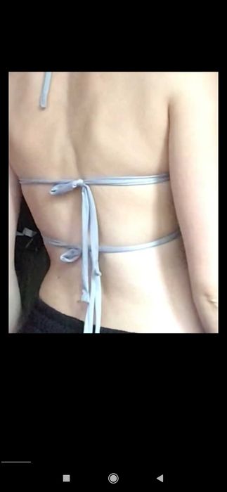 Сірий купальник y2k з топом