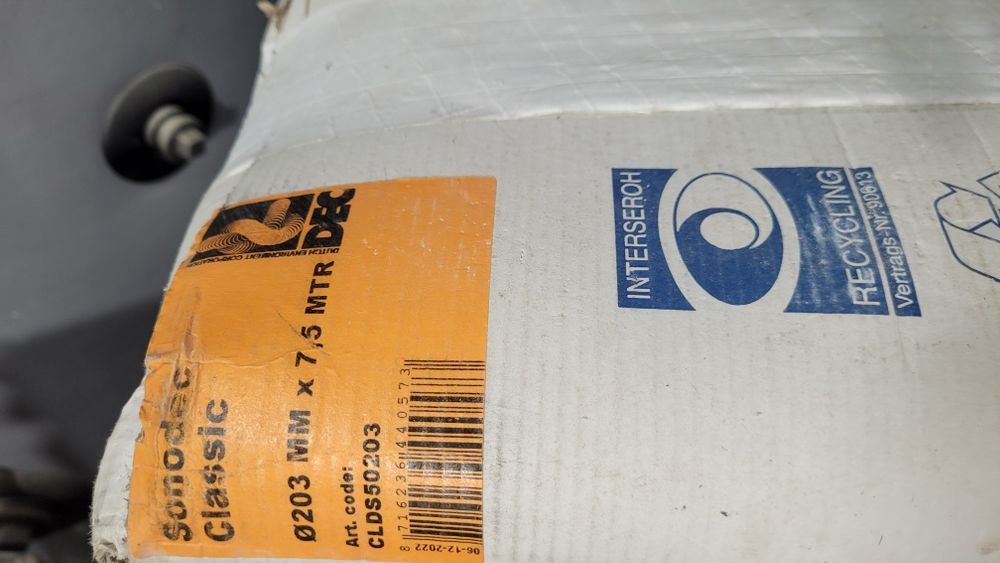 Przewód wentylacyjny izolowany Sonodec Classic 203/50mm