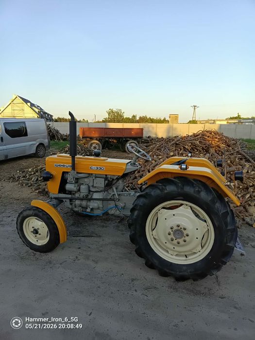 Traktor,ciągnik  Ursus c 330 sprzedam ,rok prod 1972,zarejestrowany