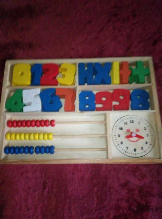 Детские игрушки из дерева 7 видов.