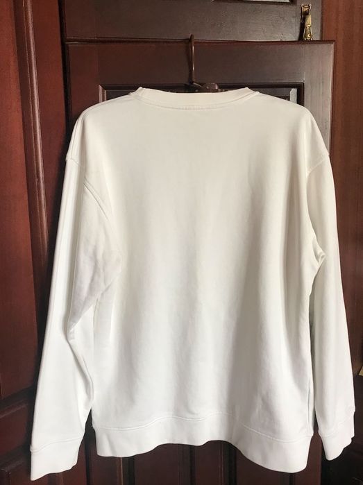 Белый свитшот, свитер, толстовка Alexander Mcqueen
