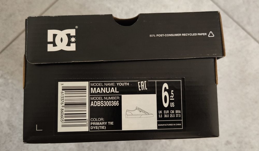 Buty damskie, trampki, DC, rozmiar 38