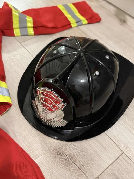 Kostium strój STRAŻAKA 104/110