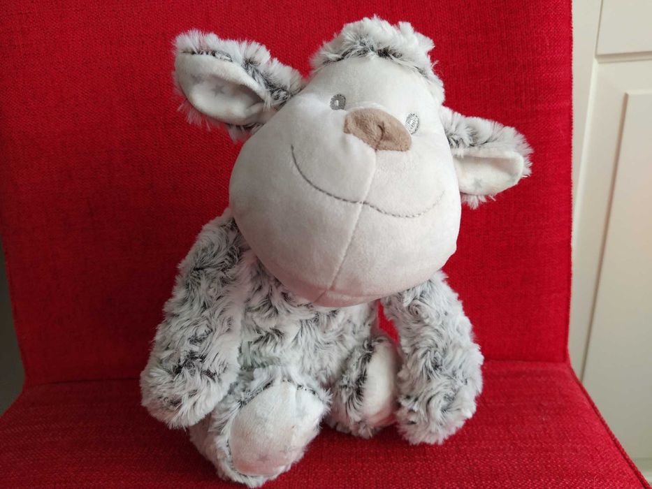 Peluche novo ovelha Interbaby tamanho médio 20x18cm