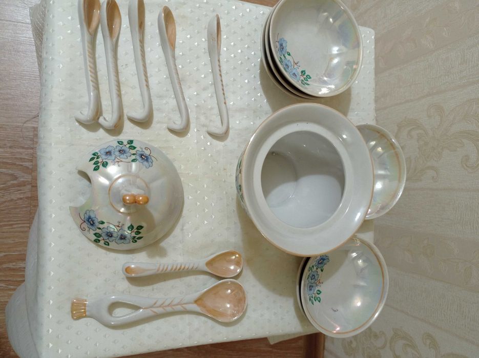 Набор для меда, варенья, джема. Набір .Комплект Сервіз.