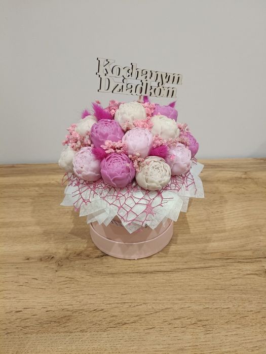 Flowerbox ze świec sojowych