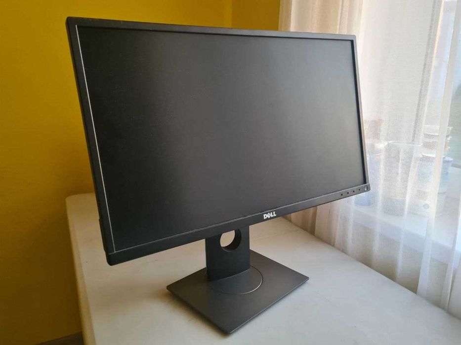 Монітор Dell P2417H 23.8" IPS Full HD + кабелі + навушники