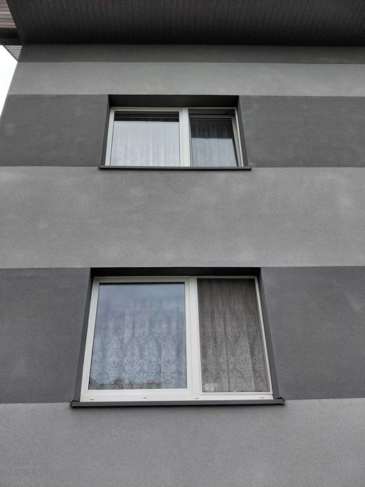 Okna pvc białe..