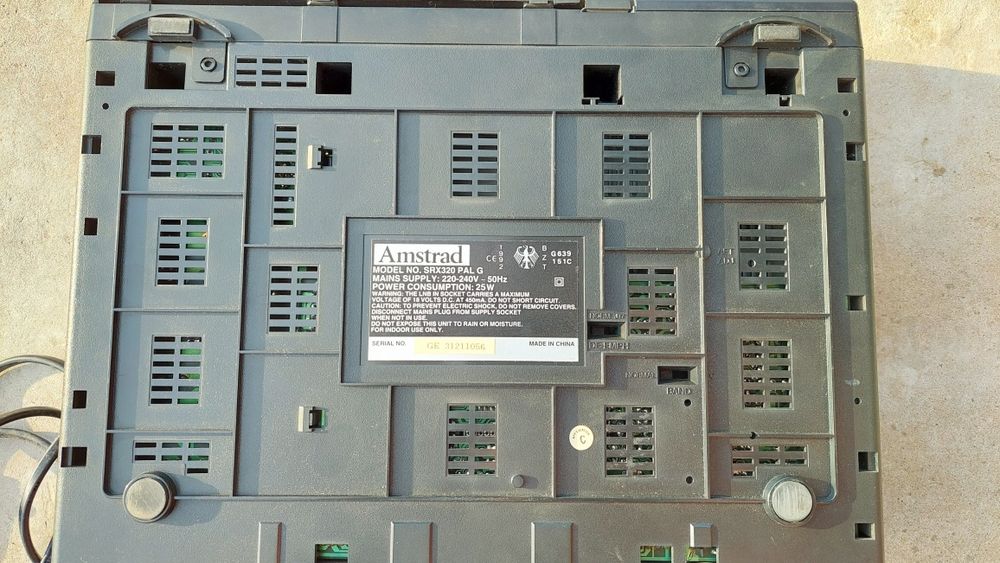 Amstrad srx320 satellite receiver - вінтажний тюнер