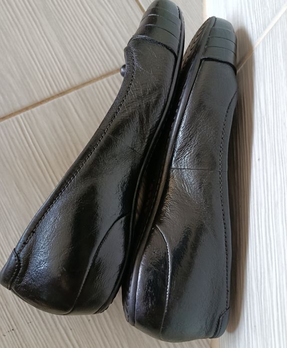 Buty damskie skórzane baleriny Ecco 38