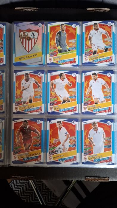 Karty Sevilla
2016/17
Topps Match Attax 
Uefa Champions League