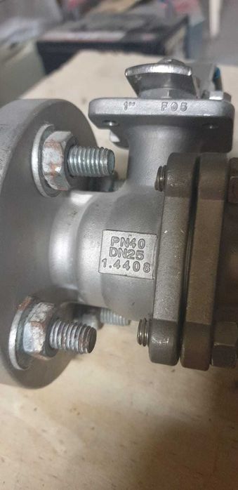 Zawór DN25 / PN40 stal nierdzewna