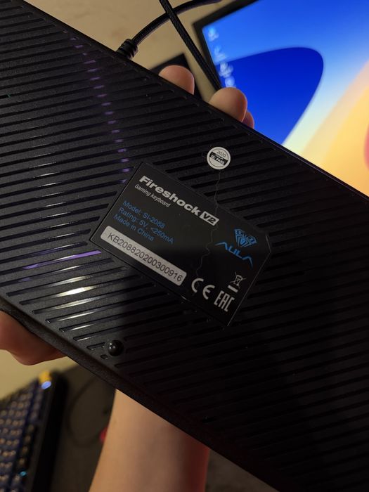 клавіатурa aula fireshock v2