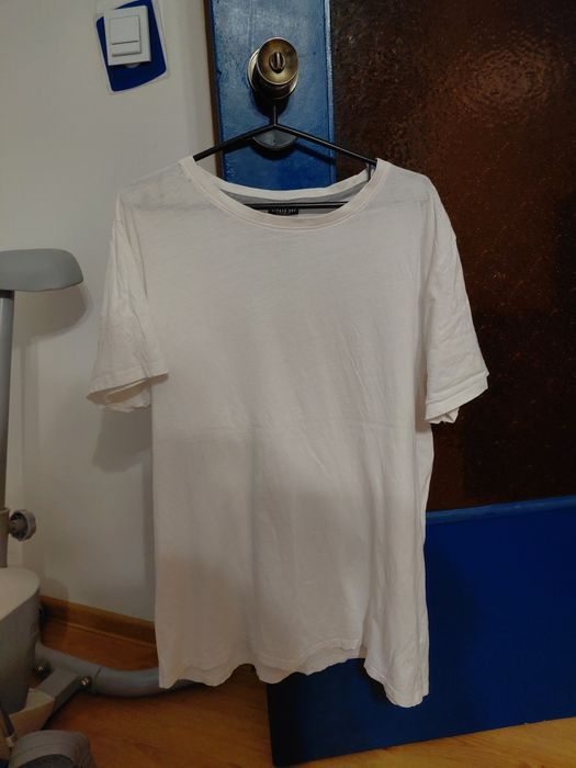 Tshirt biały zwykły basic wf 3xl xxxl 2szt.