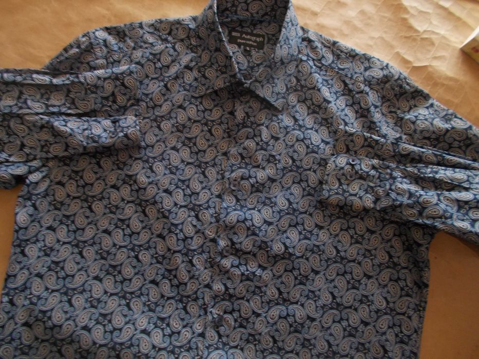 -L- AUTOGRAPH Premium, Nowa Designerska Koszula Męska L 42/cm UK