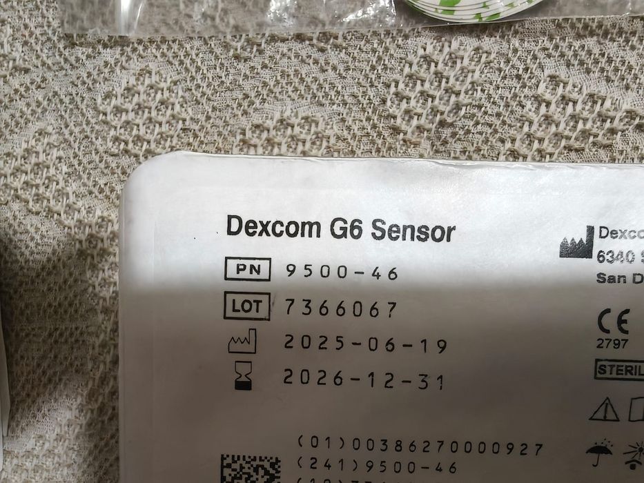 monitorização contínua de glicose Dexcom G6