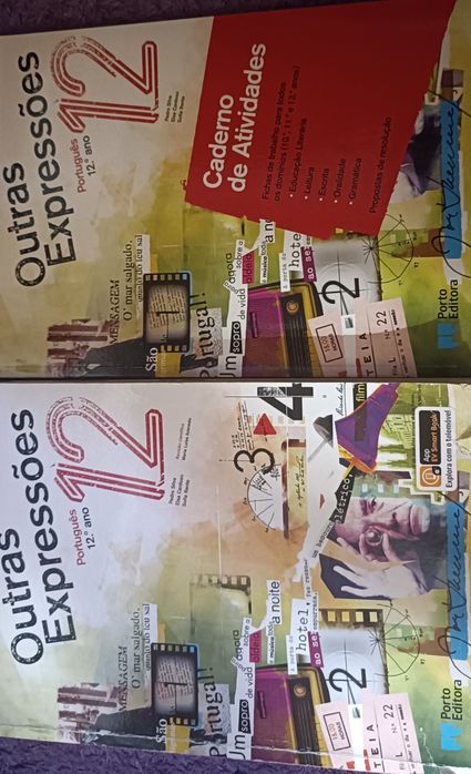 Manual e caderno de atividades de Português 12 Outras Expressões