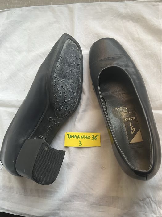 Sapatos e botas em pele n° 36 e 38