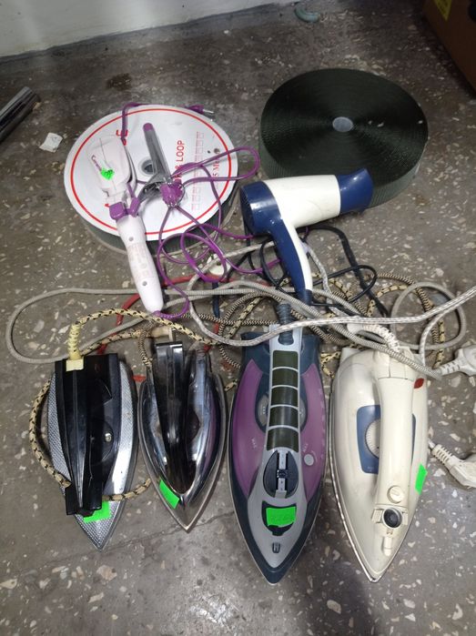 Утюг, фен, плойка