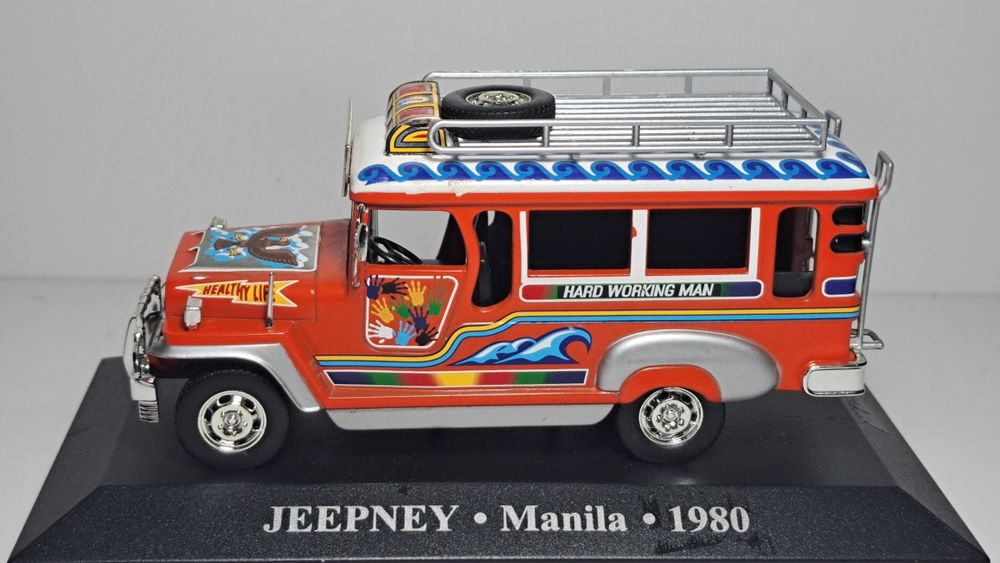 Jeepney taxi Manila 1980