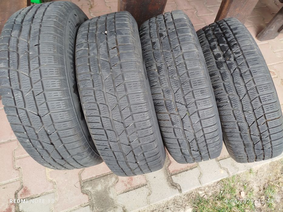 Opony zimowe 195/65/15 Continental