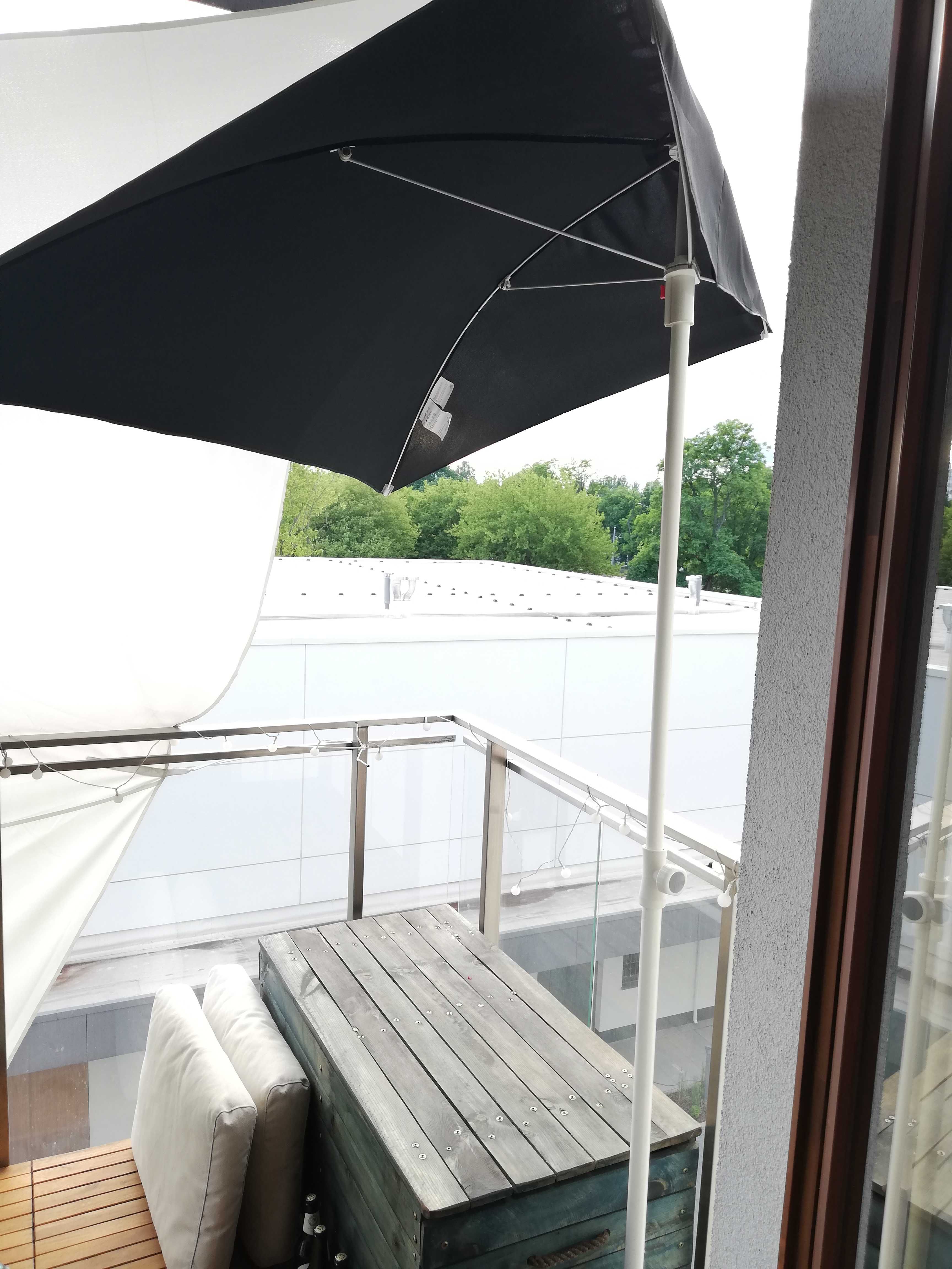 Aardewerk metro Stun Parasol przeciwsłoneczny z IKEA, balkon, FLISO, Bdb, podstawa BRAMSÖN  Warszawa Wola • OLX.pl