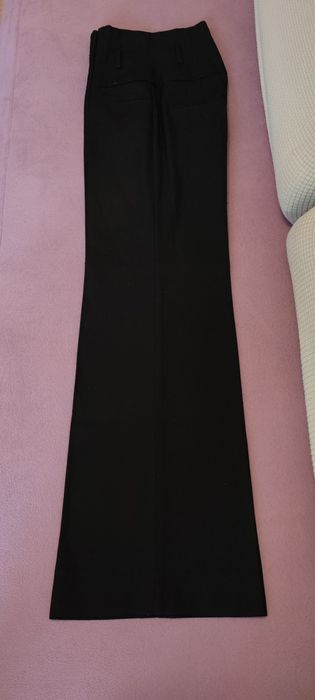 Spodnie klasyczne eleganckie Mango Suit wysoki stan M