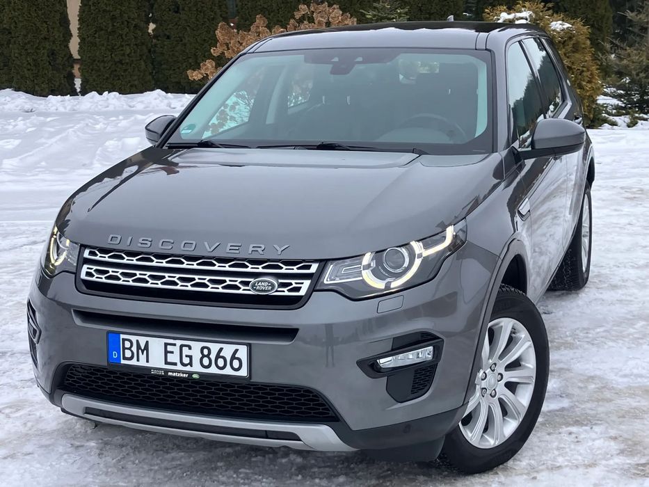 Land Rover Discovery Sport Asystenty+Kamera+HDMI+NAVI+Ledy+Asystent pasa ruchu+Martwe po
