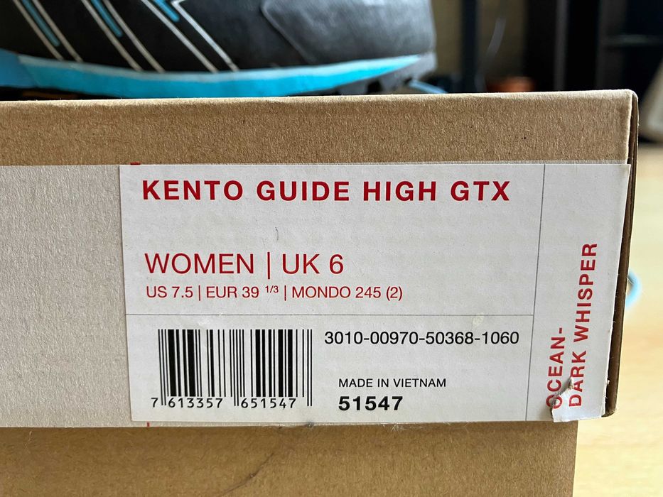 Buty MAMMUT Kento Guide High GTX Women 39 1/3 ocean/dark whisper