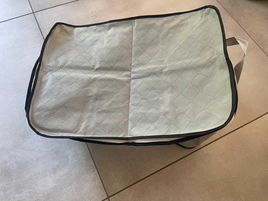 Składane duże pudełka pojemniki do przechowywania 90 L 6 sztuk