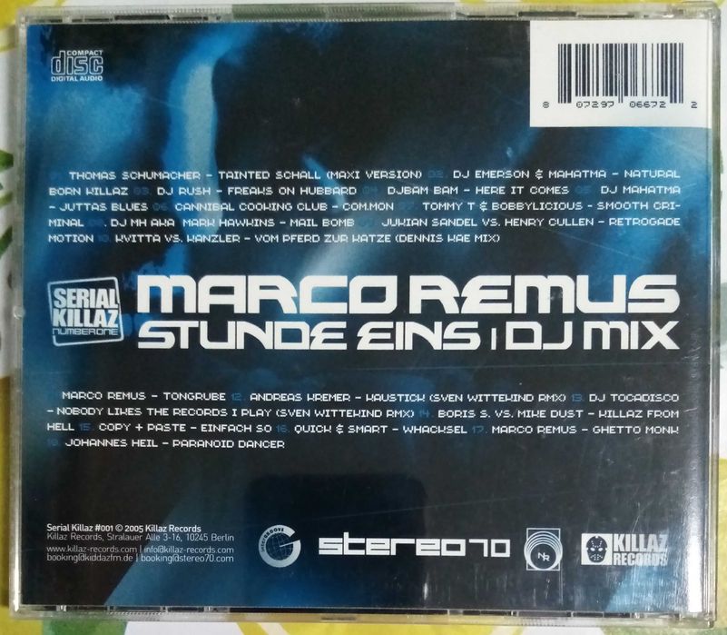 MARCO REMUS - STUNDE EINS (CD) 2005