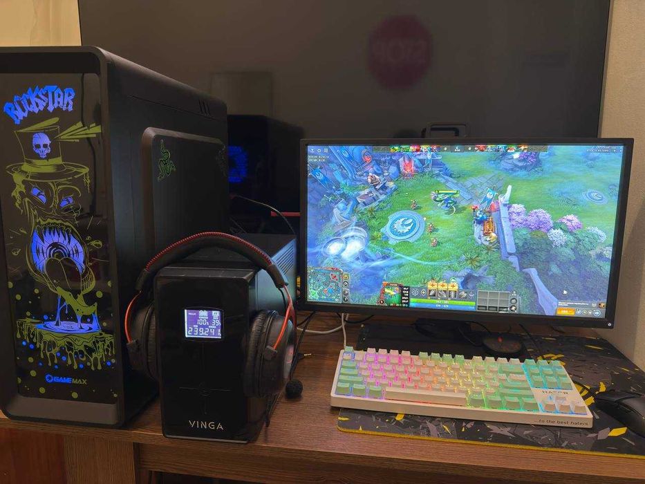 Ігровий ПК Ryzen 5 3600 + GTX 1660 SUPER 6GB + BenQ XL2546 240Hz + Повний комплект